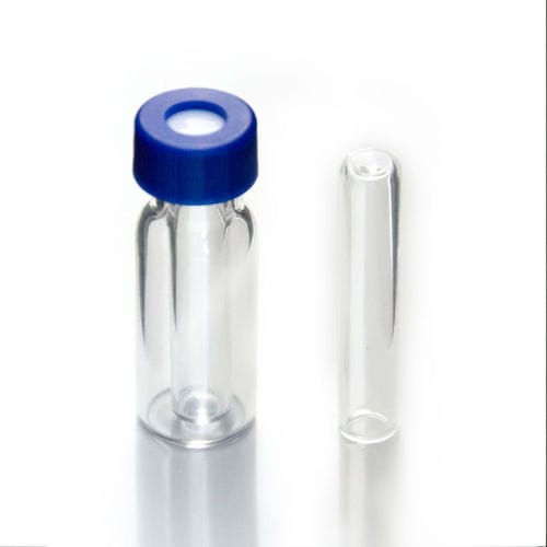 Fiala per HPLC - Flat  - ZHEJIANG AIJIREN TECHNOLOGY INC. - per GC / in vetro / con tappo a vite