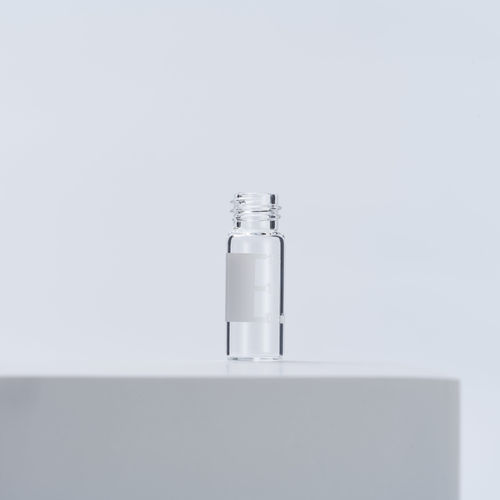 Fiala da laboratorio - Clear Screw Vial w/Write-on Spot 10-425 Thread - ZHEJIANG AIJIREN TECHNOLOGY INC. - in vetro borosilicato / graduata / con tappo a vite