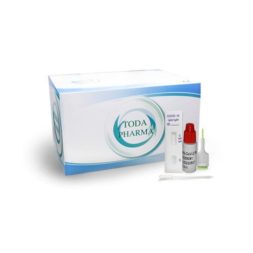 Kit di test per diagnosi COVID-19 - CORONADIAG+ - TODA PHARMA - di immunità / d'IgG / di IgM