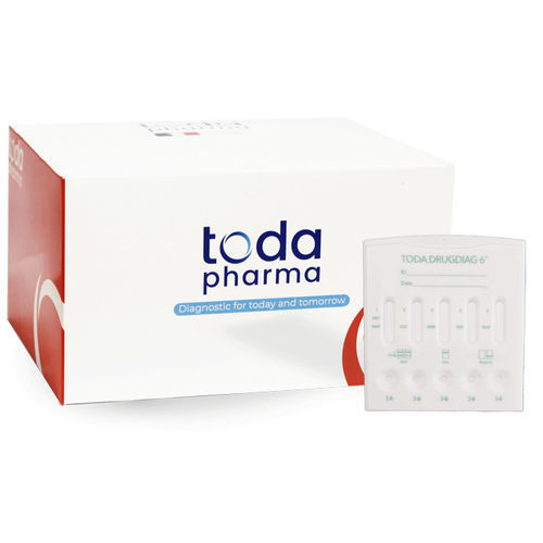 Kit di test antidroga - DRUGDIAG 6® - TODA PHARMA - per medicinali / di urina / immunocromatografico