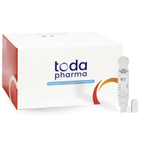 Kit di test antidroga - 5+® - TODA PHARMA - per medicinali / di saliva