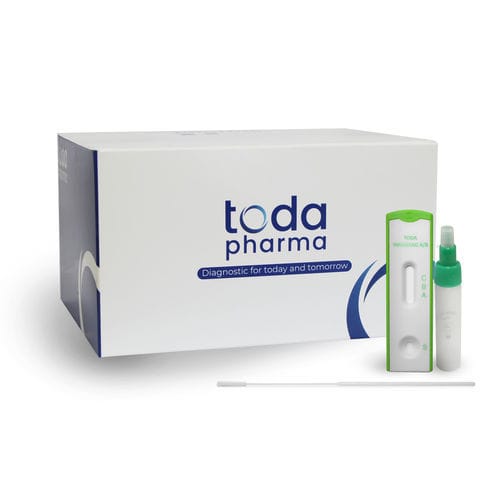 Kit di test per malattie infettive - 1061 - TODA PHARMA - dell'influenza A / dell'influenza B / nasale