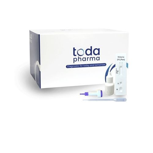 Kit di test della malaria - V2®10/25 - TODA PHARMA - di Plasmodium / di sangue / immunocromatografico