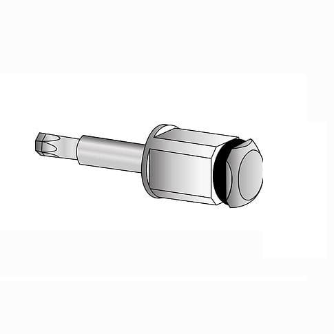 Cacciavite odontoiatrico per perni monconi - Teetanium ®  - Medibrex - per manipoli dentali / esagonale