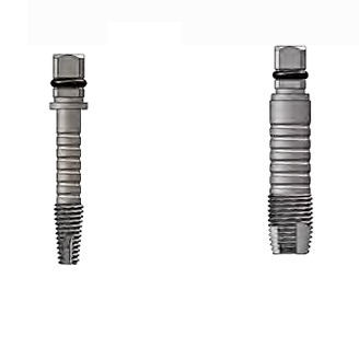 Pin per implantologia dentale - Teetanium ®  - Medibrex - in titanio / dritto
