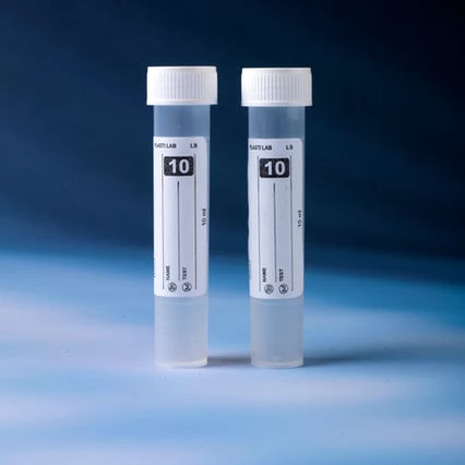 Provetta per prelievi da laboratorio - IBCS-100 - Medibrex - cilindrico / di sangue / con tappo a vite