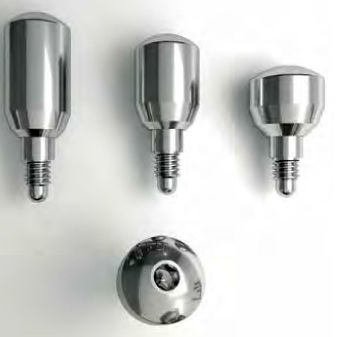 Vite di guarigione conica - Teetanium ®   - Medibrex - in titanio / ad esagono interno / a vite