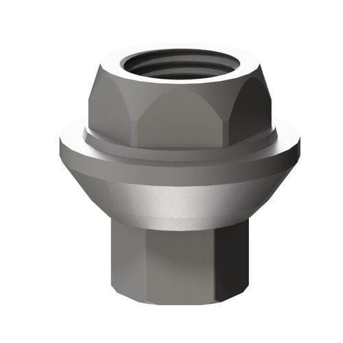 Pilastro dentale per impianto in titanio - Teetanium ®   - Medibrex - ad esagono interno / dritto / a vite