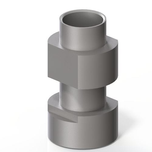 Coping di impronta in titanio - Teetanium ®   - Medibrex - a vite