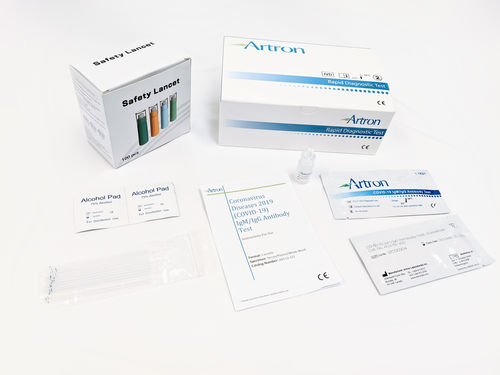 Test rapido per diagnosi COVID-19 - Artron Bioresearch Inc. - d'IgG / di IgM / SARS-COV-2