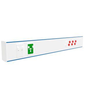 Trave testaletto a muro - T170 - Tecno Diseño SAS - orizzontale / modulare / per reparto di terapia intensiva