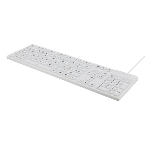 Tastiera medicale con tastierino numerico - ATM-SK400L - Shezhen AITmon Technology Co,.Ltd - in silicone / antibatterica / ermetica
