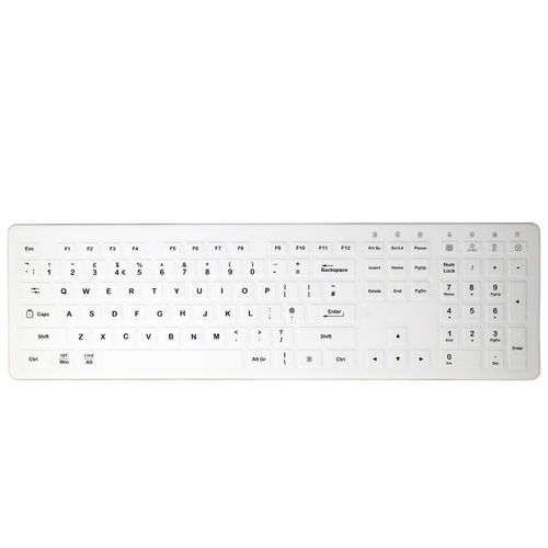 Tastiera medicale con tastierino numerico - ATM-SK421W - Shezhen AITmon Technology Co,.Ltd - in silicone / senza fili / ermetica