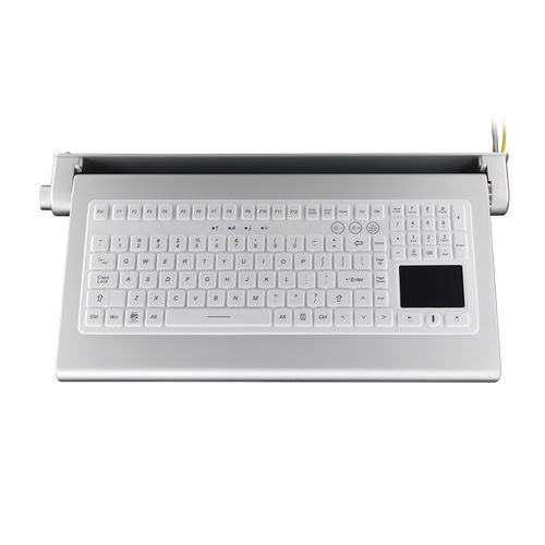Tastiera medicale con touchpad - ATM-ORK01 - Shezhen AITmon Technology Co,.Ltd - con tastierino numerico / internazionale / in silicone