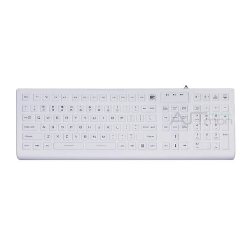 Tastiera medicale con tastierino numerico - ATM-SK401 - Shezhen AITmon Technology Co,.Ltd - in silicone / lavabile / USB