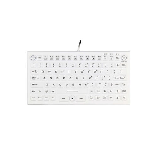Tastiera medicale con puntatore - ATM-SK414 - Shezhen AITmon Technology Co,.Ltd - in silicone / lavabile / USB