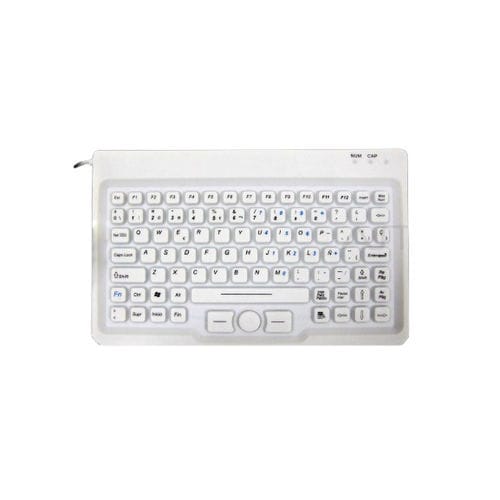 Tastiera medicale con puntatore - ATM-SK415 - Shezhen AITmon Technology Co,.Ltd - con tastierino numerico / in silicone / lavabile