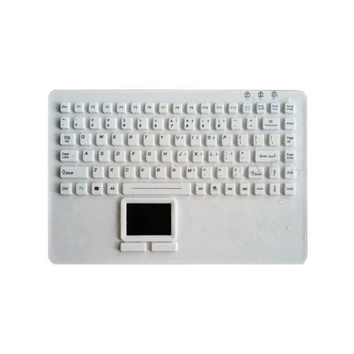 Tastiera medicale con touchpad - ATM-SK412T - Shezhen AITmon Technology Co,.Ltd - in silicone / lavabile / USB