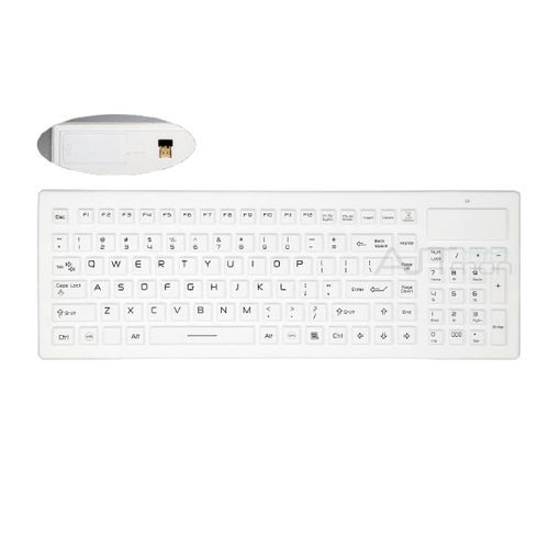 Tastiera medicale con tastierino numerico - ATM-SK417W - Shezhen AITmon Technology Co,.Ltd - in silicone / lavabile / senza fili