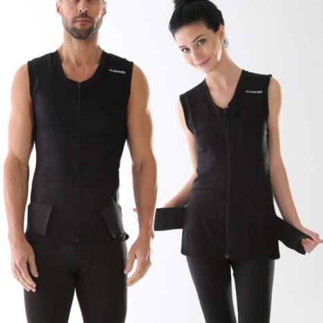 Gilet compressivo per supporto posturale - TAPING SHIRT™ - AlignMed® - unisex / L / S