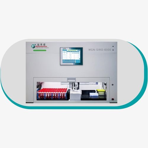 Sistema automatico di pipettaggio da laboratorio - MGN-SIRO-6000 - MyGenostics Inc. - per preparazione di provini / da ricerca / diagnostico