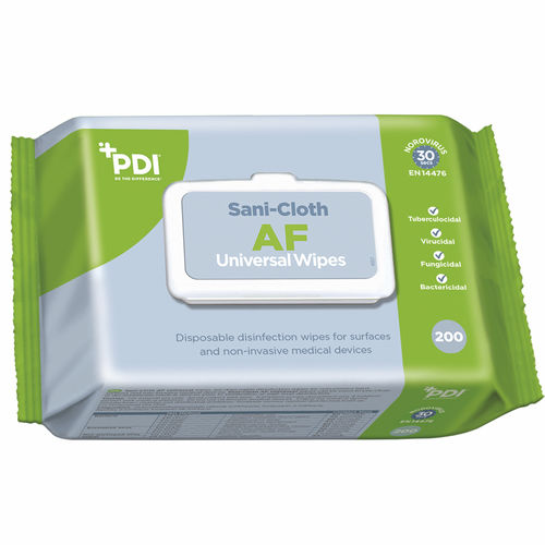 Salvietta detergente per pavimenti e altre superfici - Sani-Cloth® AF Universal - PDI International - 100 pezzi / 200 pezzi / 40 pezzi