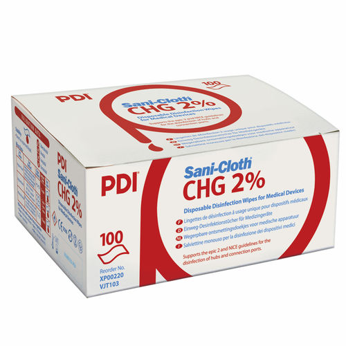 Salvietta detergente per pavimenti e altre superfici - Sani-Cloth® CHG 2% - PDI International - 100 pezzi / 200 pezzi