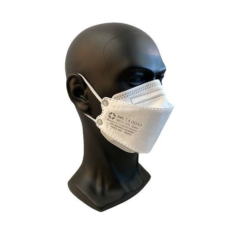 Maschera respiratoria FFP2 - FB201 - SWS-Medicare - in polipropilene / senza lattice / senza fibra di vetro