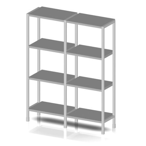 Rack di stoccaggio - 215.06 - FORCLEAN - in acciaio inossidabile / a ripiani
