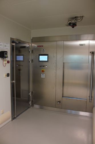 Porta di protezione - 104.03 - FORCLEAN - per sala operatoria / battente