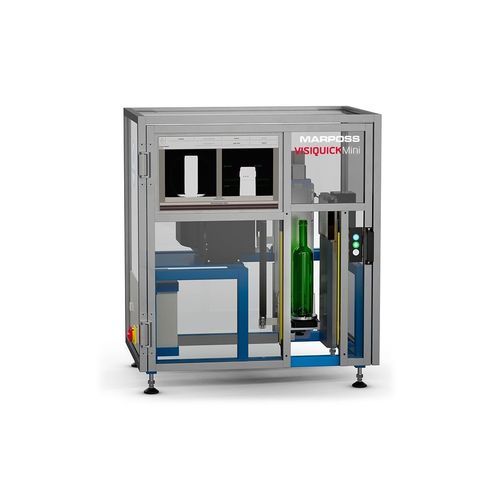 Sistema di ispezione ottico - VISIQUICK-MINI&trade; - MARPOSS - semiautomatico / per bottiglie / compatto
