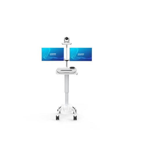 Carrello informatico medico - VT007-19 - Dongguan Vision Technology Co., Ltd. - per tablet PC / ad altezza regolabile / modulare