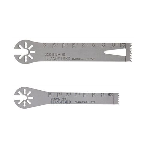 Lama per sega chirurgica oscillante - IC90 series - Shandong Liangyi Medical Instrument - in acciaio inossidabile