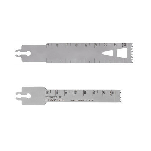 Lama per sega chirurgica sagittale - IVC90 series - Shandong Liangyi Medical Instrument - in acciaio inossidabile