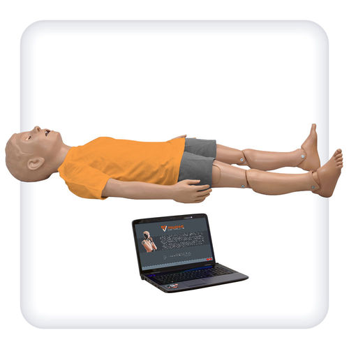 Simulatore di paziente di primo soccorso - Tony-06 - SATC solution - per interventi di emergenza / di corpo intero / mobile