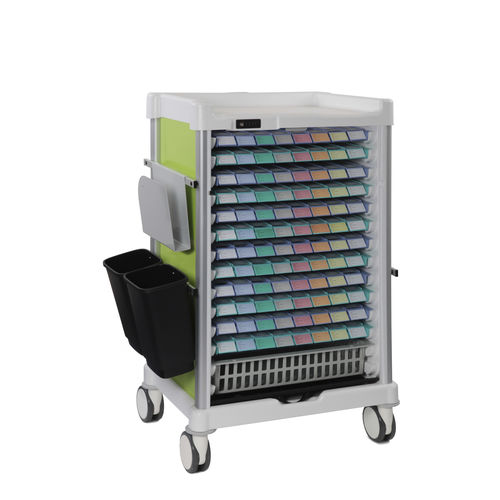 Carrello medico - 62111.E - Mdose - ospedaliero / per portapillole / per farmaci