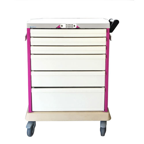 Carrello ospedaliero - NOVELO 10 - Mdose - per farmaci / di distribuzione di farmaci / in alluminio