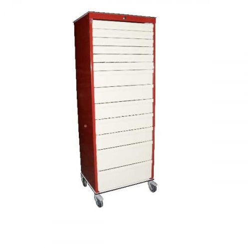 Armadio a chiave - 60.105005 - Mdose - per ospedale / mobile / con cassetti