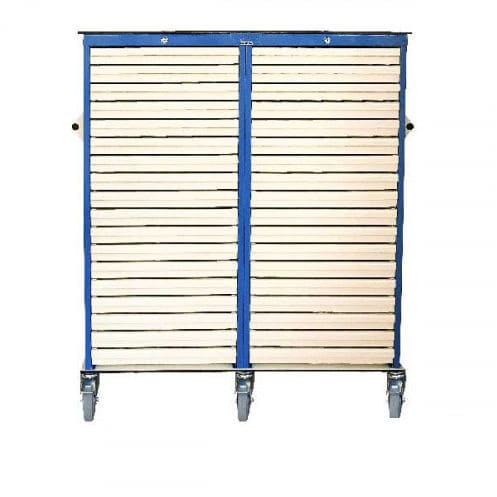 Armadio a chiave - 60.105014 - Mdose - mobile / con cassetti / in alluminio