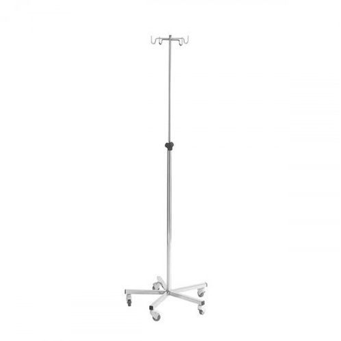 Asta portaflebo con rotelle - 53902 - Mdose - 4 ganci / in acciaio inossidabile