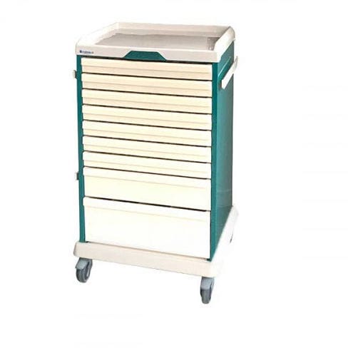 Carrello medico - NOVELO 12  - Mdose - per apparecchio / di distribuzione di farmaci / con cassetti