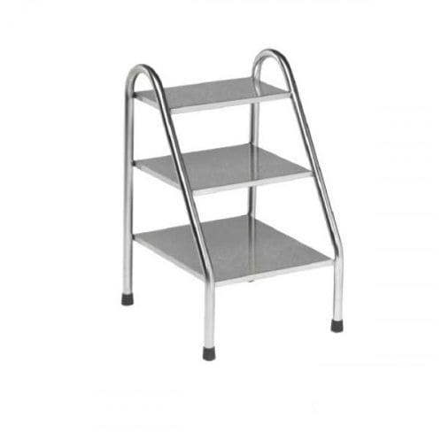 Predellino 3 gradini - 60.801082 - Mdose - in acciaio inossidabile / antiscivolo