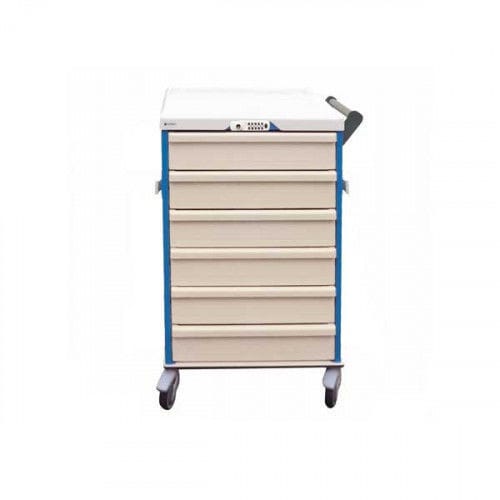 Carrello medico - NOVELO ESCARGOT - Mdose - per apparecchio / di stoccaggio / in alluminio