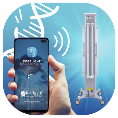Applicazione iOS di controllo - Deeplight - per dipartimento di sterilizzazione / Androïd