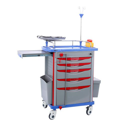 Carrello medico - TC4001B - Bellamoon Medical - ospedaliero / di emergenza / portabombole di ossigeno