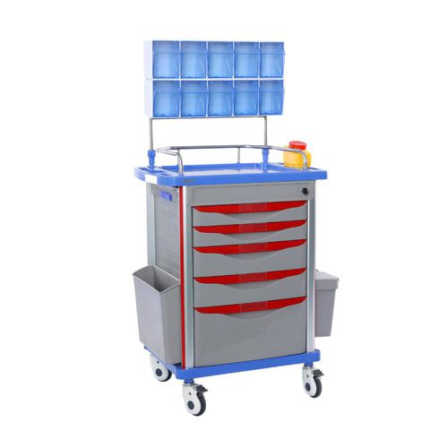Carrello ospedaliero - TC3001A - Bellamoon Medical - di emergenza / per anestesia / di trasporto