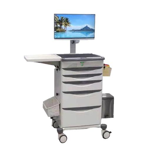 Carrello informatico medico - TC1208C - Bellamoon Medical - mobile / con cassetti