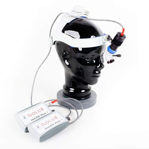 Lampada frontale chirurgica - IsoLED Plus+ - Isolux - LED / con batteria ricaricabile