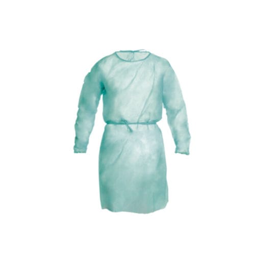 Camice chirurgico unisex - EuroMed - impermeabile / verde
