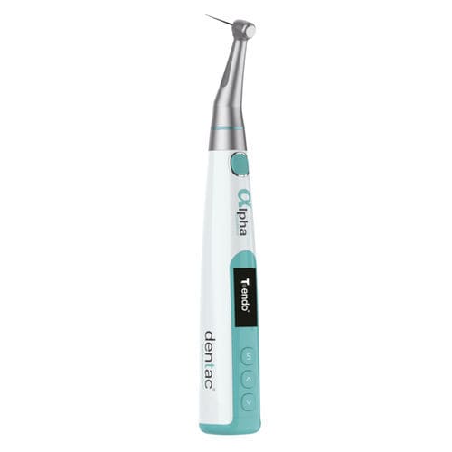 Contrangolo endodontico - Alpha  - Dentac - elettrico brushless / con batteria ricaricabile / riduttore